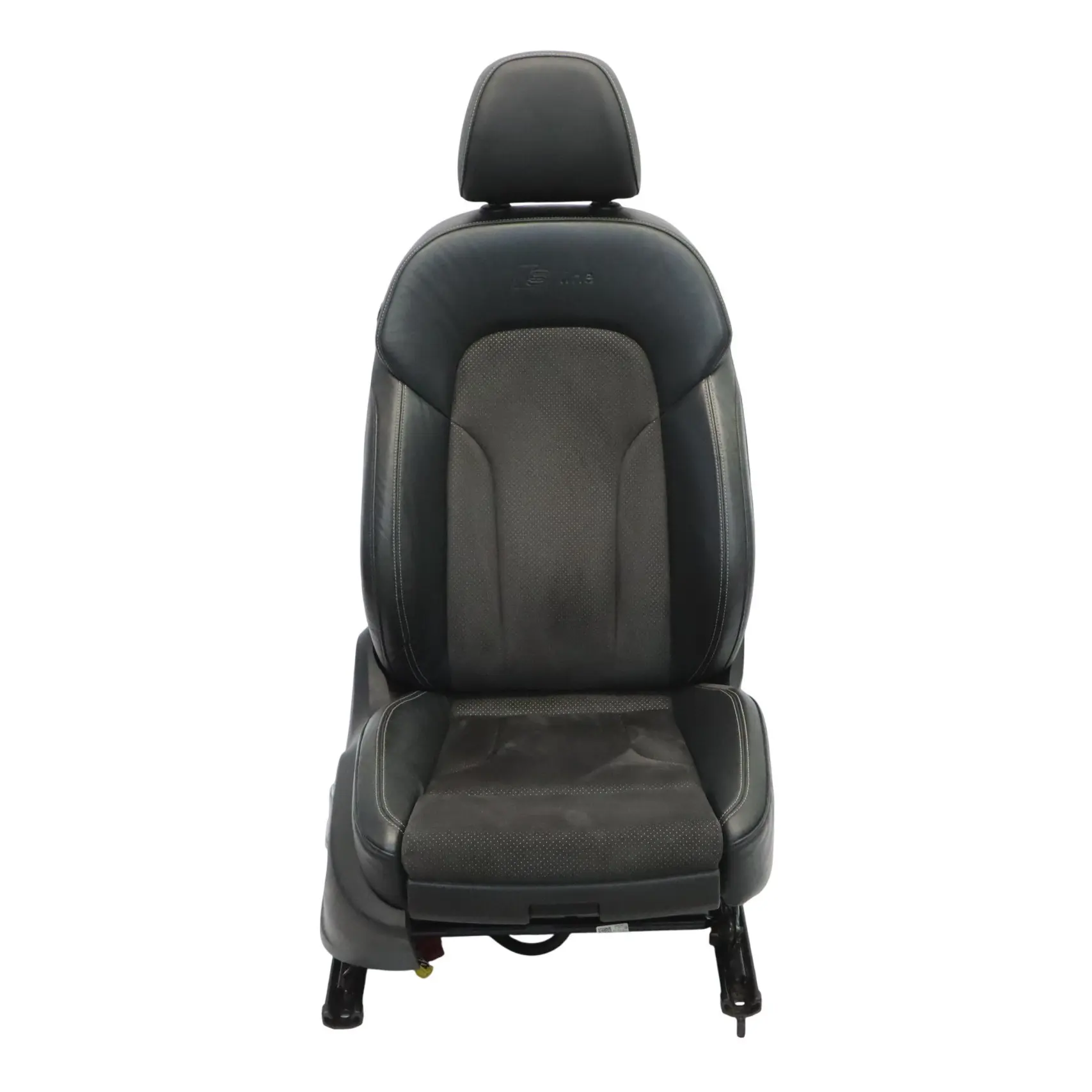 Audi Q5 8R Asiento Deportivo Delantero S-Line Derecho Cuero Tela Soul Negro