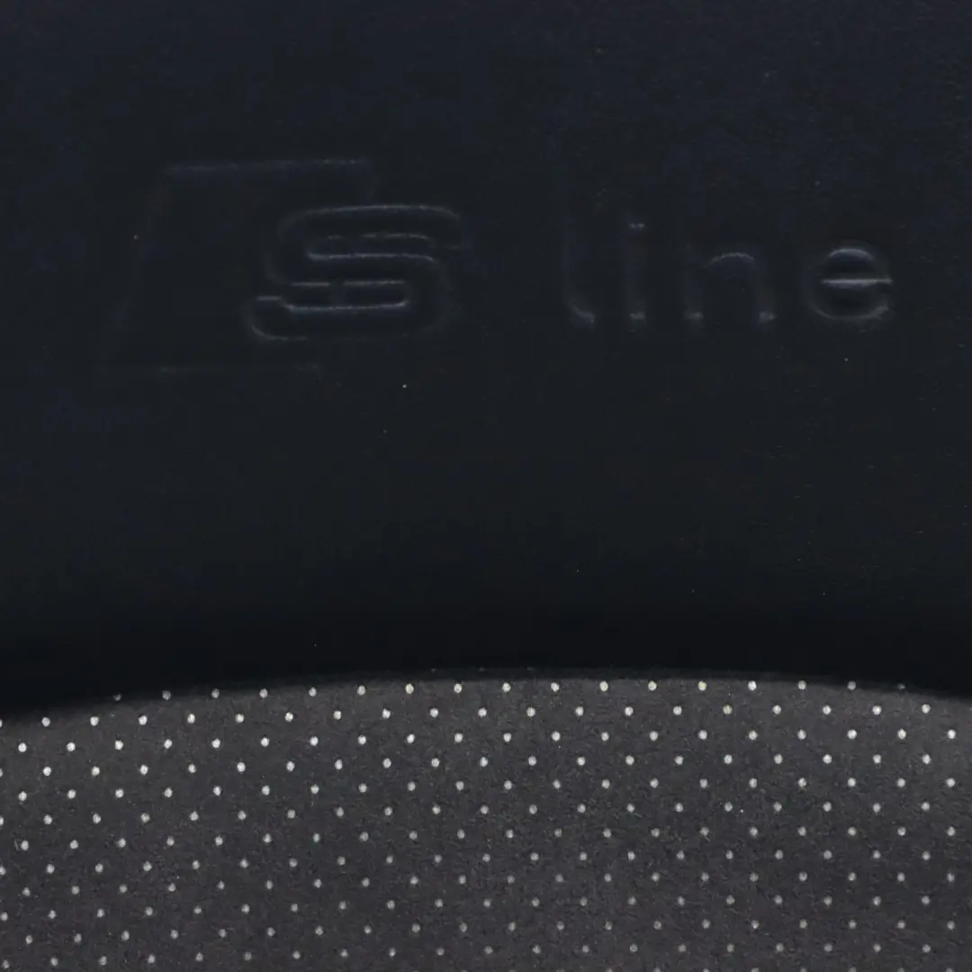 Audi Q5 8R Siège avant sport S-Line droit électrique Cuir Tissu Soul Noir - SKU 8R0881806N-1 - Numéro de pièce 8R0881806N