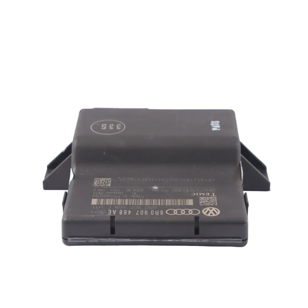 Gateway Steuergerät ECU für Audi A5 8T 2.0 TDI mit Teilenummer 8R0907468AE Audi A5 8T 2.0 TDI Gateway Steuergerät ECU - SKU 8R0907468AE - Teilenummer 8R0907468AE