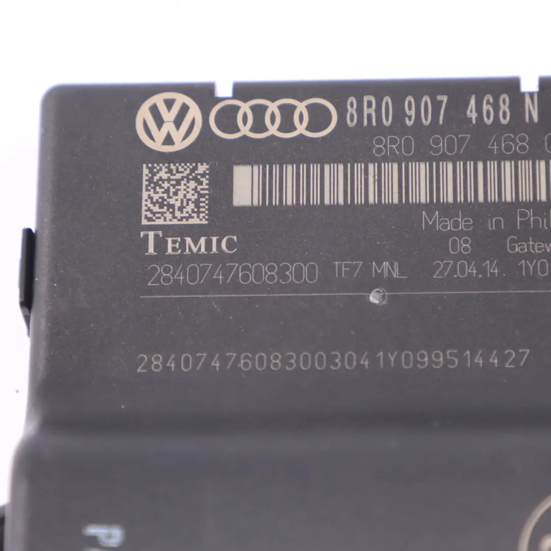 Audi A5 8T Unité du module de contrôle de la passerelle ECU - SKU 8R0907468N - Numéro de pièce 8R0907468N