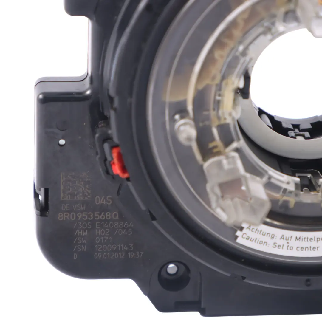 Commutateur d'essuie glace Indicator Stalk Squib Ring pour Audi A5 8T à propos du numéro de pièce 8R0953568S Audi A5 8T Commutateur d'essuie glace Indicator Stalk Squib Ring - SKU 8R0953568S - Numéro de pièce 8R0953568S