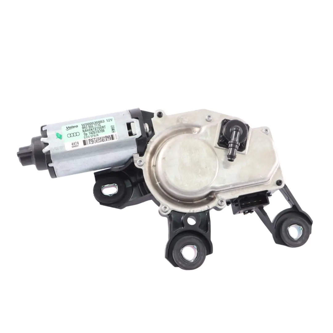 Audi Q5 8R Motor del limpiaparabrisas del maletero del portón trasero - SKU 8R0955711C - Número de pieza 8R0955711C