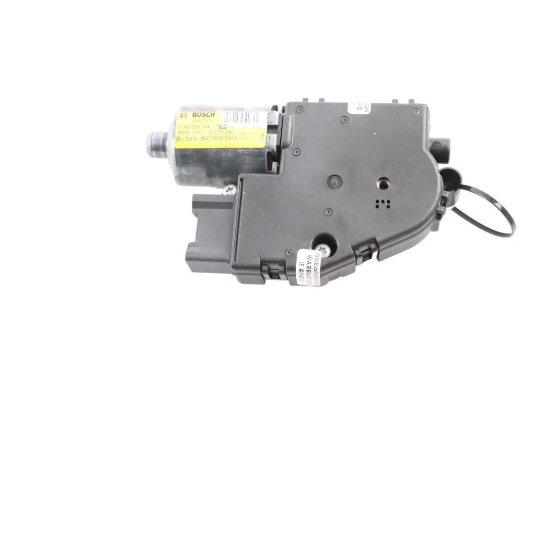 Actuador del motor del techo solar panorámico para Audi S5 8T con número de pieza 8R0959591A Audi S5 8T Actuador del motor del techo solar panorámico - SKU 8R0959591A - Número de pieza 8R0959591A