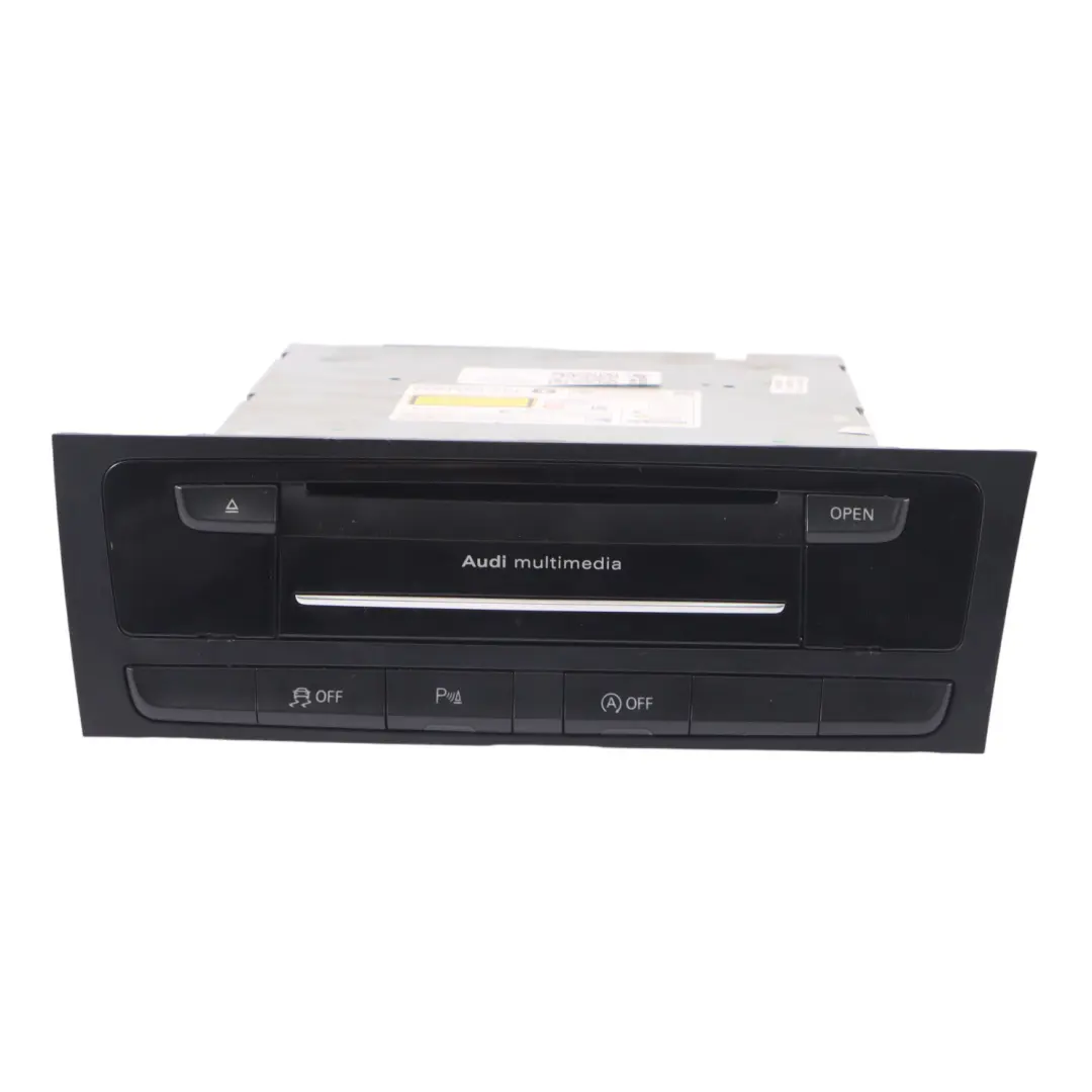 Audi A5 8T Harman Multimedia Sat Navi Radio CD Player Head Unit - SKU 8R2035666L - Part number 8R2035666L