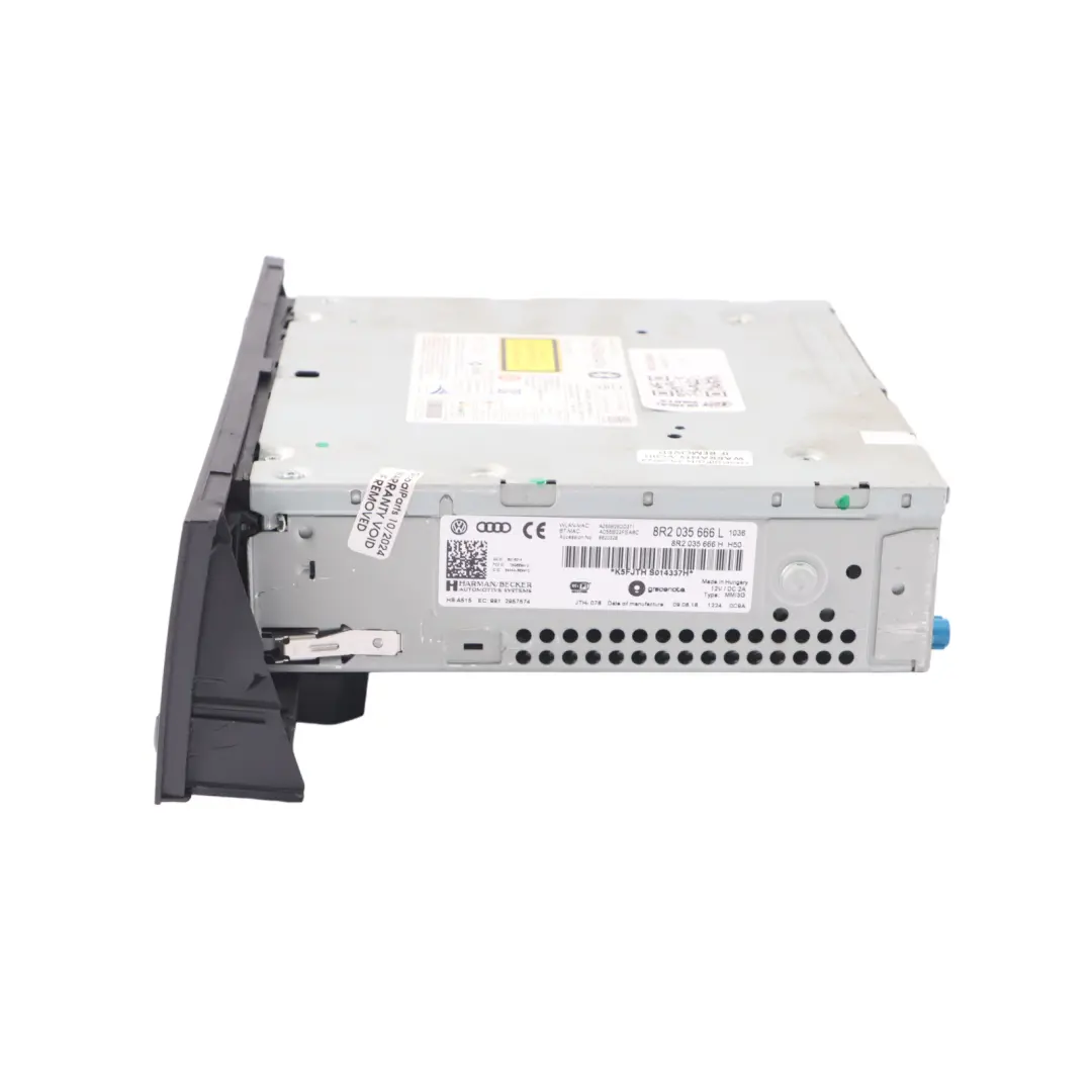 Audi A5 8T Harman Multimedia Sat Navi Radio CD Player Head Unit - SKU 8R2035666L - Part number 8R2035666L
