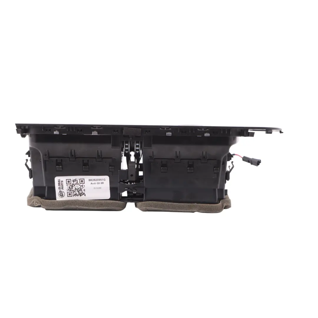 Centre Dashboard Air Vent Nozzle Grille Trim to Audi Q5 8R with Part number 8R2820951G Audi Q5 8R Centre Dashboard Air Vent Nozzle Grille Trim - SKU RHD-8R2820951G - Part number 8R2820951G