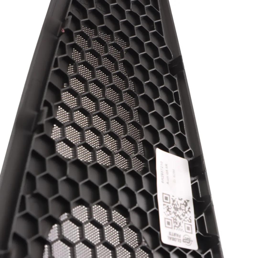 Audi Q5 8R Front Dashboard Speaker Cover Trim Panel Black - SKU 8R2857210 - Part number 8R2857210