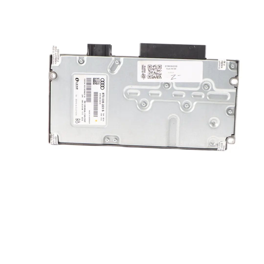 Audi A5 8T Audio Amplifier Sound Booster Control Unit Module Unit - SKU 8T0035223S - Part number 8T0035223S