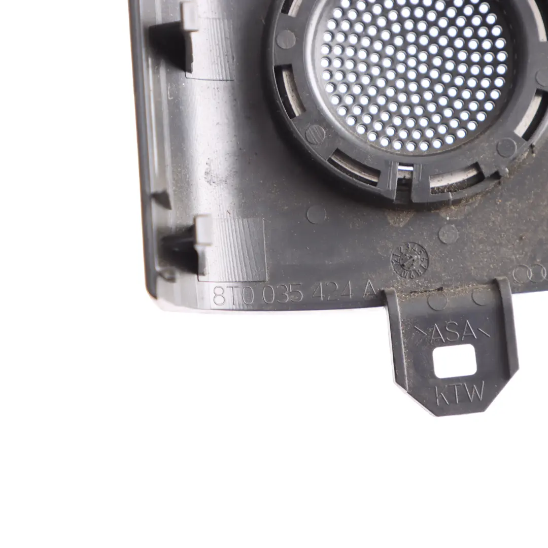 Audi A5 8T Haut Parleur Porte Avant Tweeter Garniture Droite Grille - SKU 8T0035424A - Numéro de pièce 8T0035424A