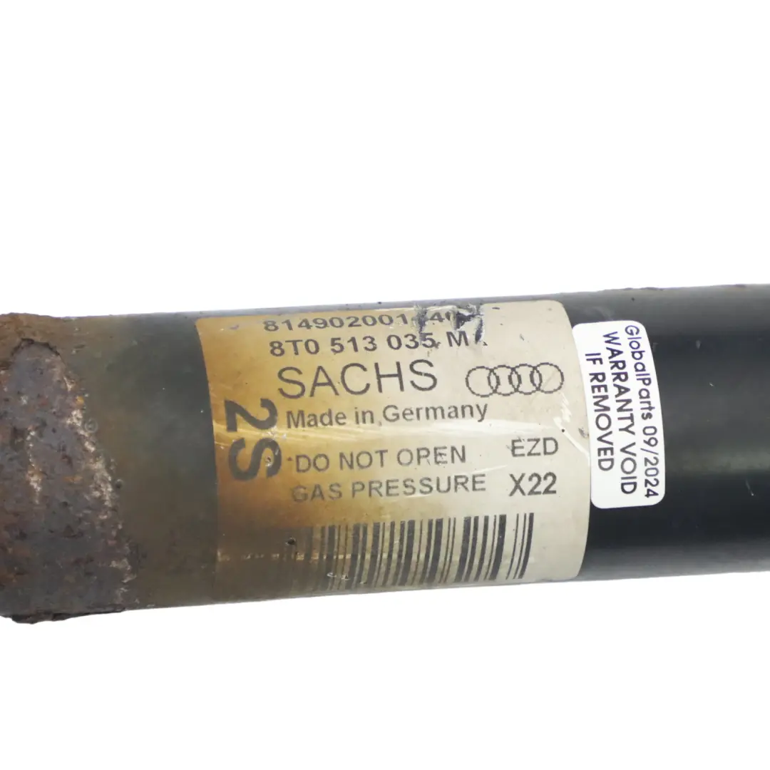 Audi A4 B8 A5 8T Essieu arrière amortisseur jambe force gauche droite - SKU 8T0513035M - Numéro de pièce 8T0513035M