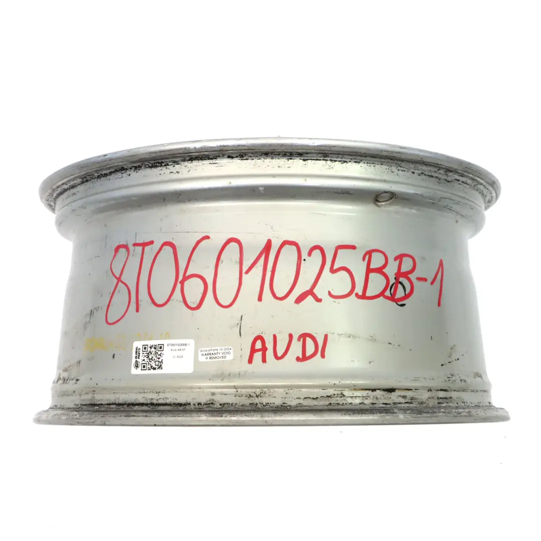 Cerchio in lega leggera argento 18" 8,5J ET:29 per Audi A5 S5 8T con numero di parte 8T0601025BB Audi A5 S5 8T Cerchio in lega leggera argento 18" 8,5J ET:29 - SKU 8T0601025BB-1 - Numero di parte 8T0601025BB