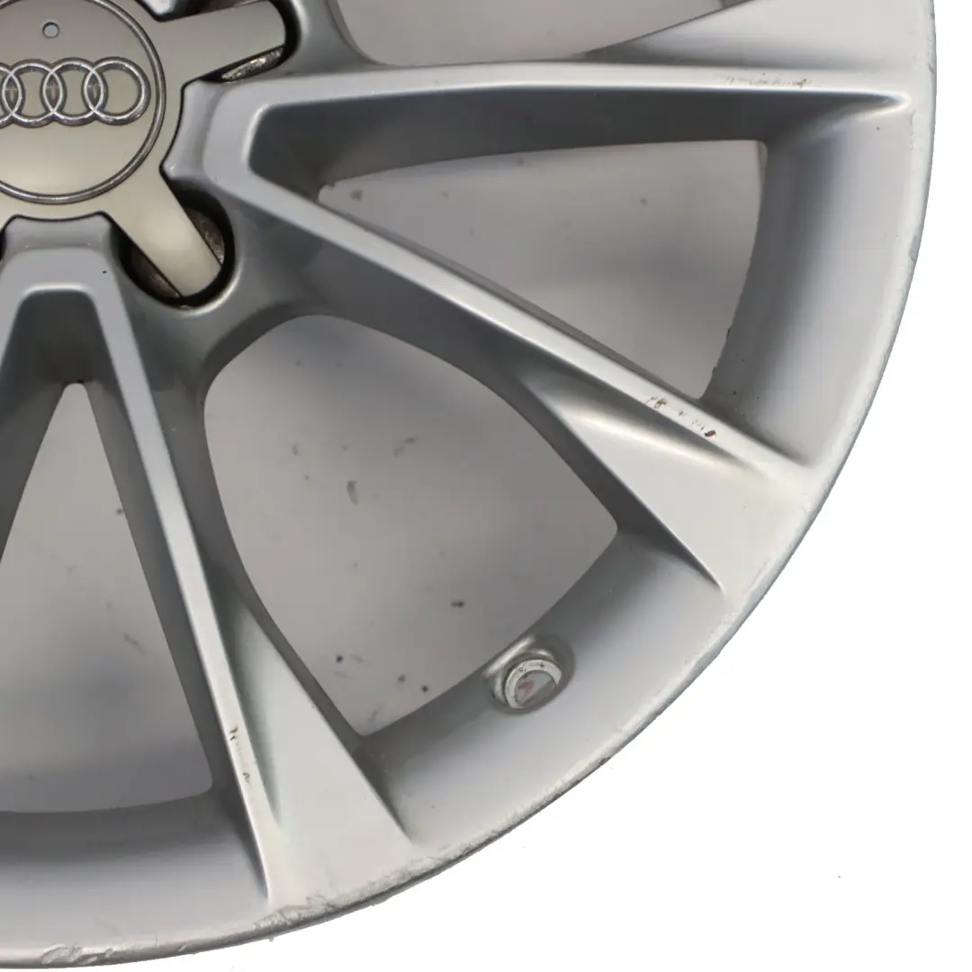 Audi A5 S5 8T Cerchio in lega leggera argento 18" 8,5J ET:29 - SKU 8T0601025BB-1 - Numero di parte 8T0601025BB