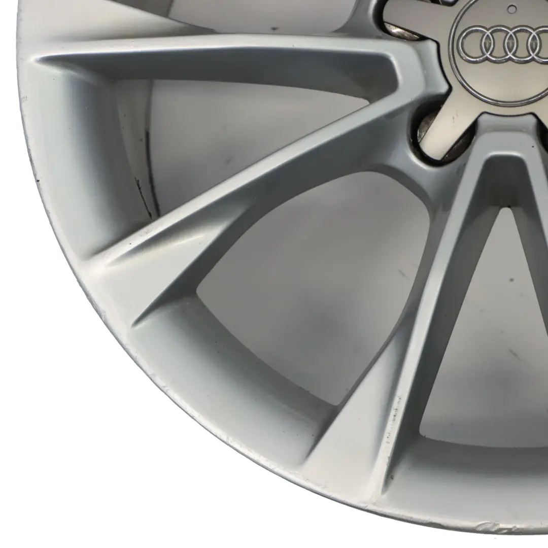 Cerchio in lega leggera argento 18" 8,5J ET:29 per Audi A5 S5 8T con numero di parte 8T0601025BB Audi A5 S5 8T Cerchio in lega leggera argento 18" 8,5J ET:29 - SKU 8T0601025BB-1 - Numero di parte 8T0601025BB
