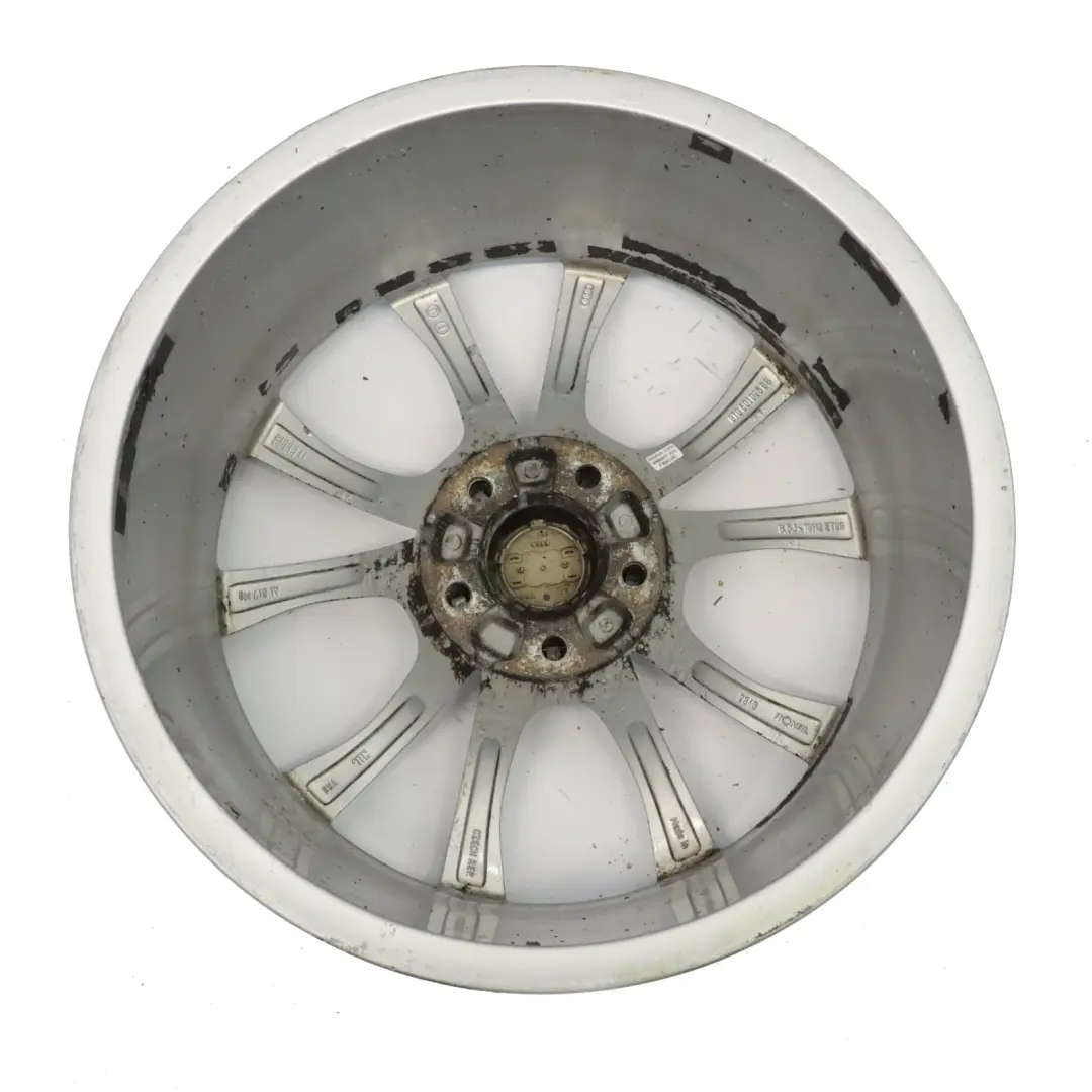 Audi A5 S5 8T Cerchio in lega leggera argento 18" 8,5J ET:29 - SKU 8T0601025BB-1 - Numero di parte 8T0601025BB
