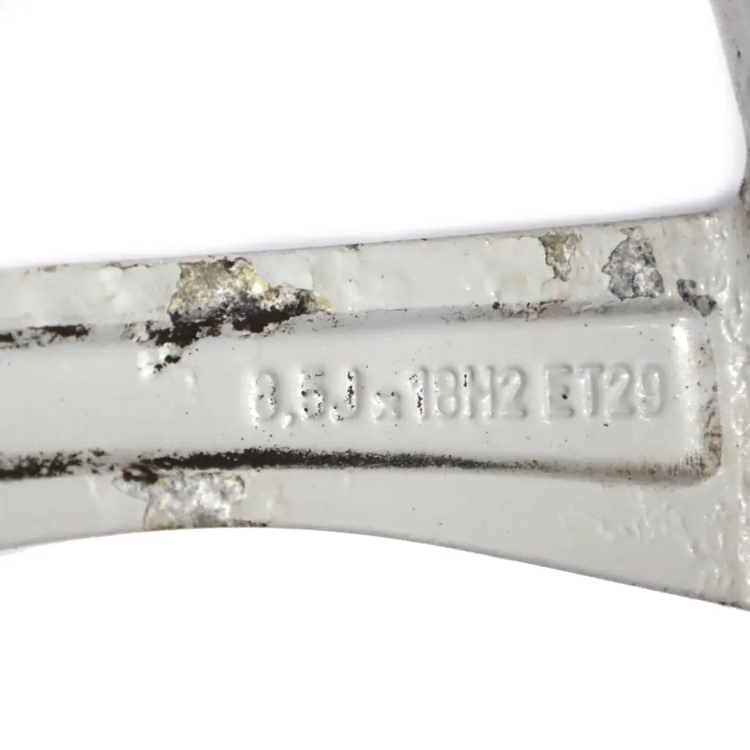 Llanta de aleación ligera plateada Audi A5 S5 8T 18" 8,5J ET:29 para con número de pieza 8T0601025BB Llanta de aleación ligera plateada Audi A5 S5 8T 18" 8,5J ET:29 - SKU 8T0601025BB-2 - Número de pieza 8T0601025BB