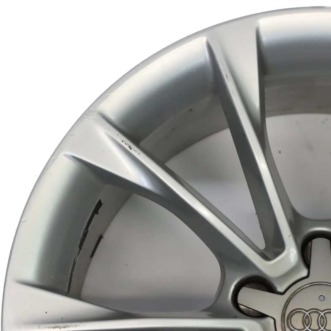 Audi A5 S5 8T Silber Leichtmetallrad Felge 18" 8,5J ET:29 - SKU 8T0601025BB-2 - Teilenummer 8T0601025BB