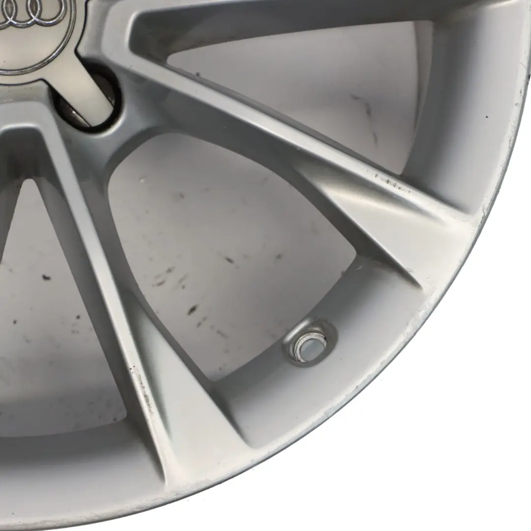 Silber Leichtmetallrad Felge 18" 8,5J ET:29 für Audi A5 S5 8T mit Teilenummer 8T0601025BB Audi A5 S5 8T Silber Leichtmetallrad Felge 18" 8,5J ET:29 - SKU 8T0601025BB-2 - Teilenummer 8T0601025BB