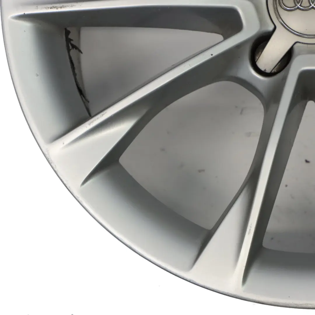 Audi A5 S5 8T Silber Leichtmetallrad Felge 18" 8,5J ET:29 - SKU 8T0601025BB-2 - Teilenummer 8T0601025BB