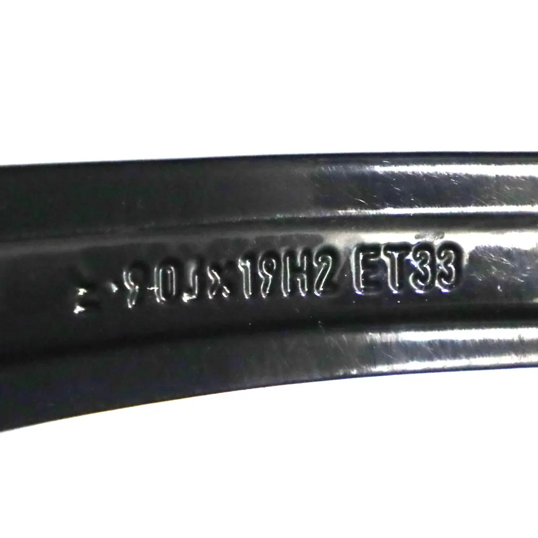 Audi A4 B8 A5 8T Black Wheel Alloy Rim 19" ET:33 9J - SKU 8T0601025DB-1 - Part number 8T0601025DB