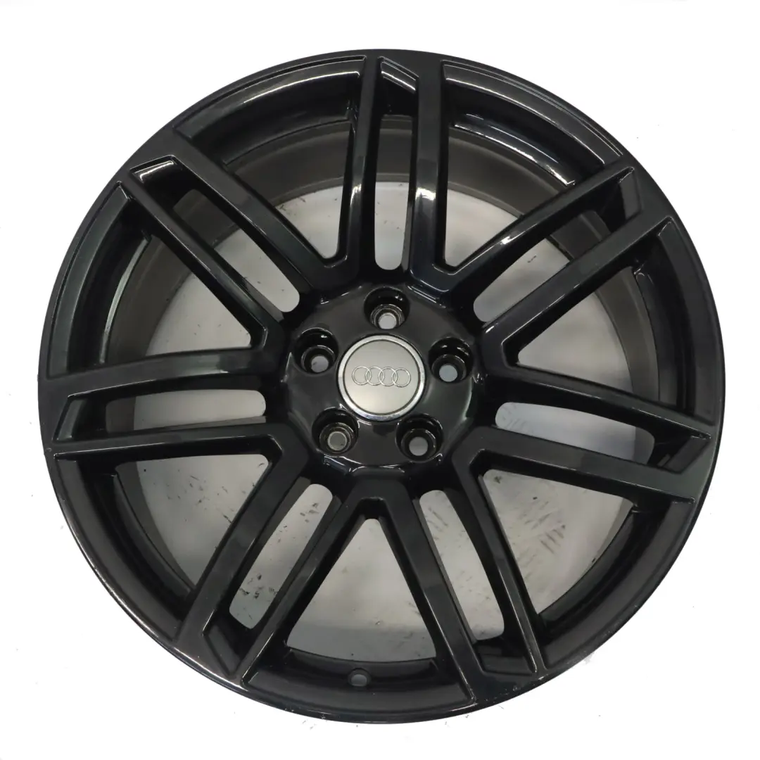 Schwarze Leicht Metall Felge 19" ET:33 9J für Audi A4 B8 A5 8T mit Teilenummer 8T0601025DB Audi A4 B8 A5 8T Schwarze Leicht Metall Felge 19" ET:33 9J - SKU 8T0601025DB-2 - Teilenummer 8T0601025DB