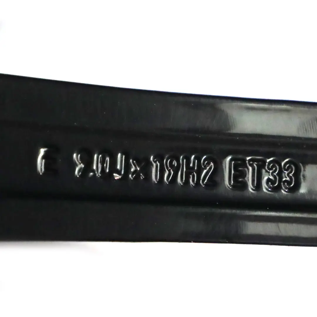 Audi A4 B8 A5 8T Black Wheel Alloy Rim 19" ET:33 9J - SKU 8T0601025DB-3 - Part number 8T0601025DB