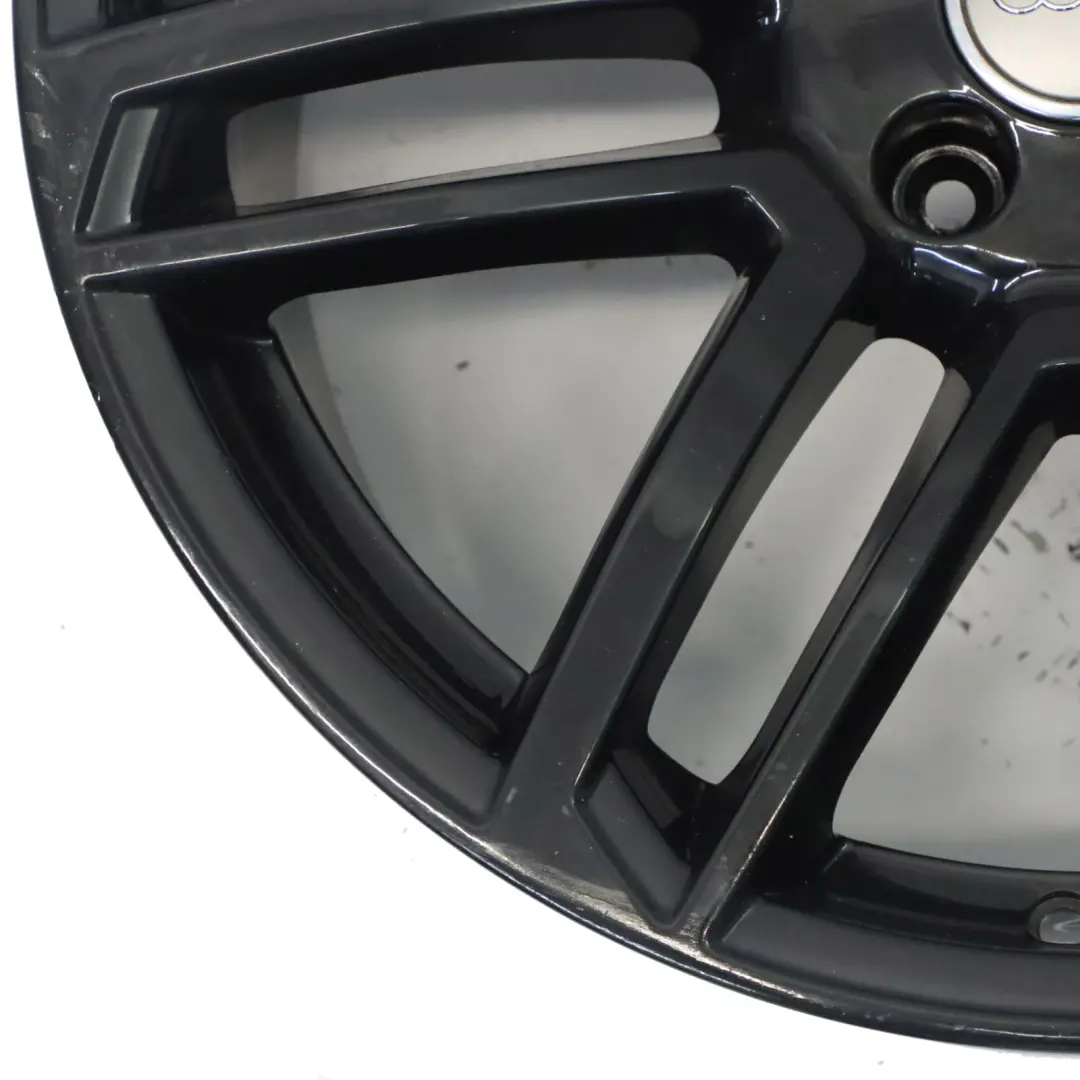 Audi A4 B8 A5 8T Black Wheel Alloy Rim 19" ET:33 9J - SKU 8T0601025DB-3 - Part number 8T0601025DB