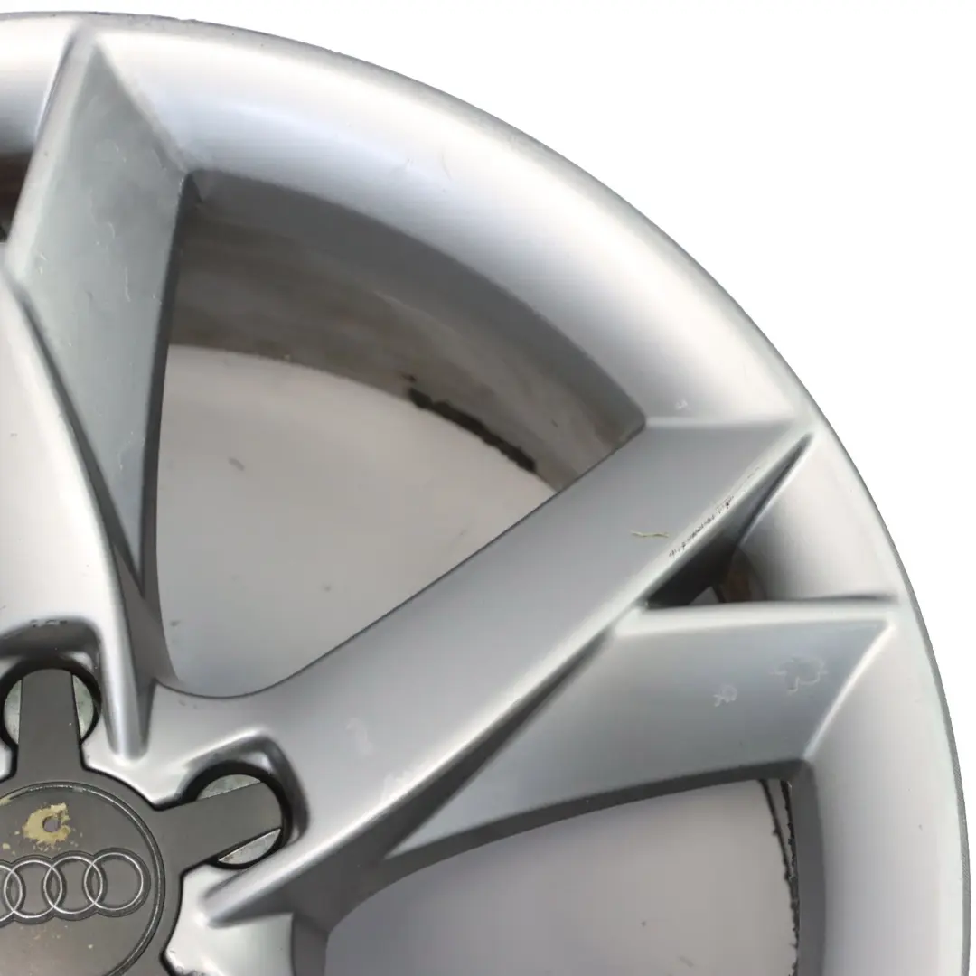 Audi A5 8T Silver Wheel Alloy Rim 19" 8.5J ET:32 Star Spoke 8T0601025F - SKU 8T0601025F-3 - Part number 8T0601025F-3