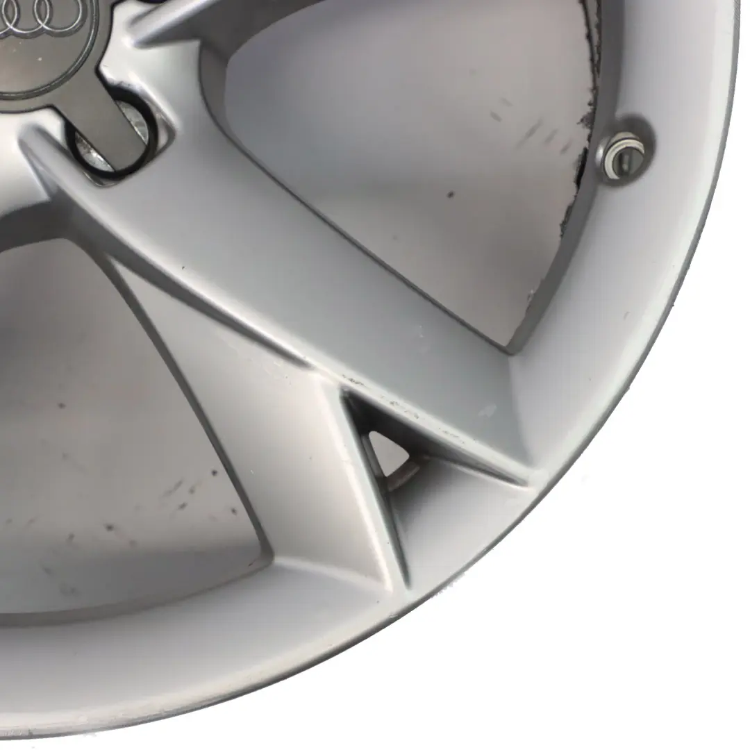 Audi A5 8T Silver Wheel Alloy Rim 19" 8.5J ET:32 Star Spoke 8T0601025F - SKU 8T0601025F-3 - Part number 8T0601025F-3