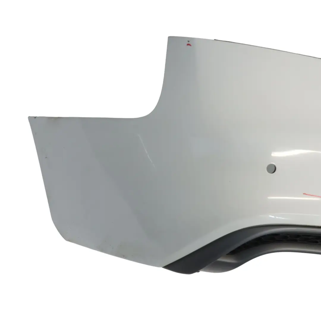 Audi A5 8T Rear Bumper Trim Panel Covering Glacier White Pearl - S9R - SKU 8T0807067D-MGW - Part number 8T0807067D
