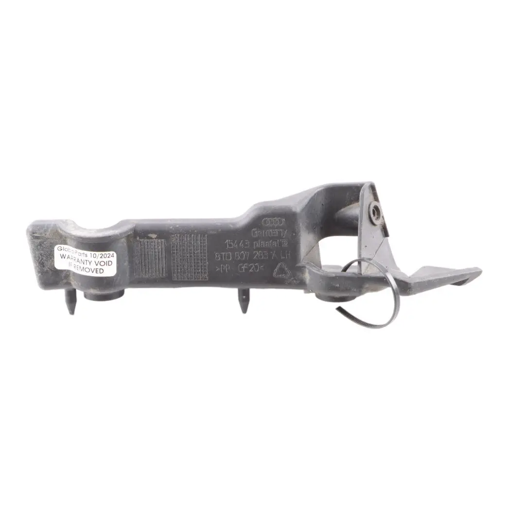 Audi S5 8T Front Bumper Holder Mount Bracket Left N/S Carrier Support - SKU 8T0807283A - Part number 8T0807283A