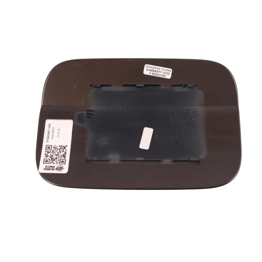 Klapka Wlewu Paliwa Brązowy Teak Brown Metallic - Z8W do Audi A5 8T o numerze 8T0809907 Audi A5 8T Klapka Wlewu Paliwa Brązowy Teak Brown Metallic - Z8W - SKU 8T0809907-TBR - Numer Części 8T0809907