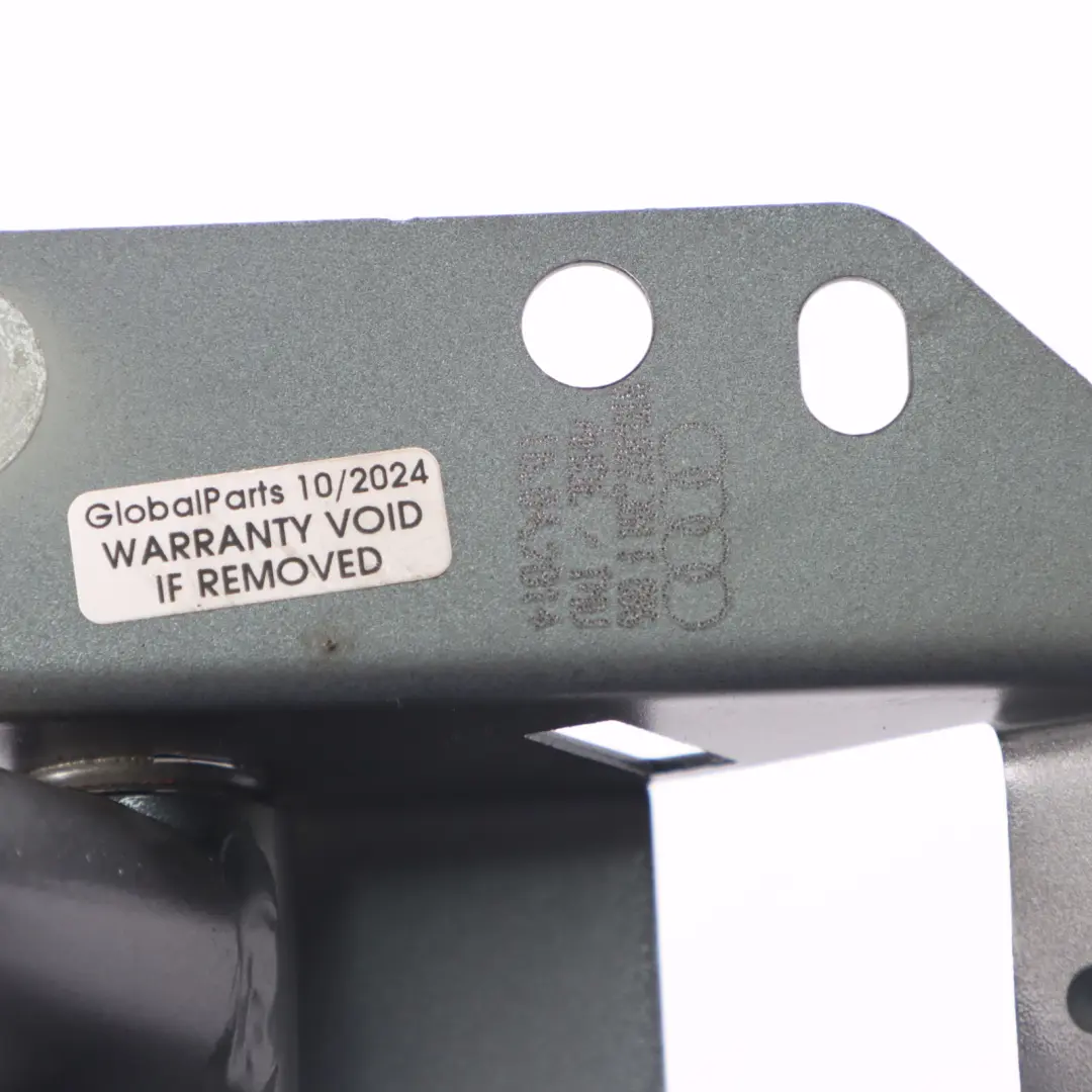 Charnière coffre hayon arrière gauche Monsoon Grey Metallic - X7R pour Audi A5 8T à propos du numéro de pièce 8T0827301F-MOG Audi A5 8T Charnière coffre hayon arrière gauche Monsoon Grey Metallic - X7R - SKU 8T0827301F-MOG - Numéro de pièce 8T0827301F-MOG