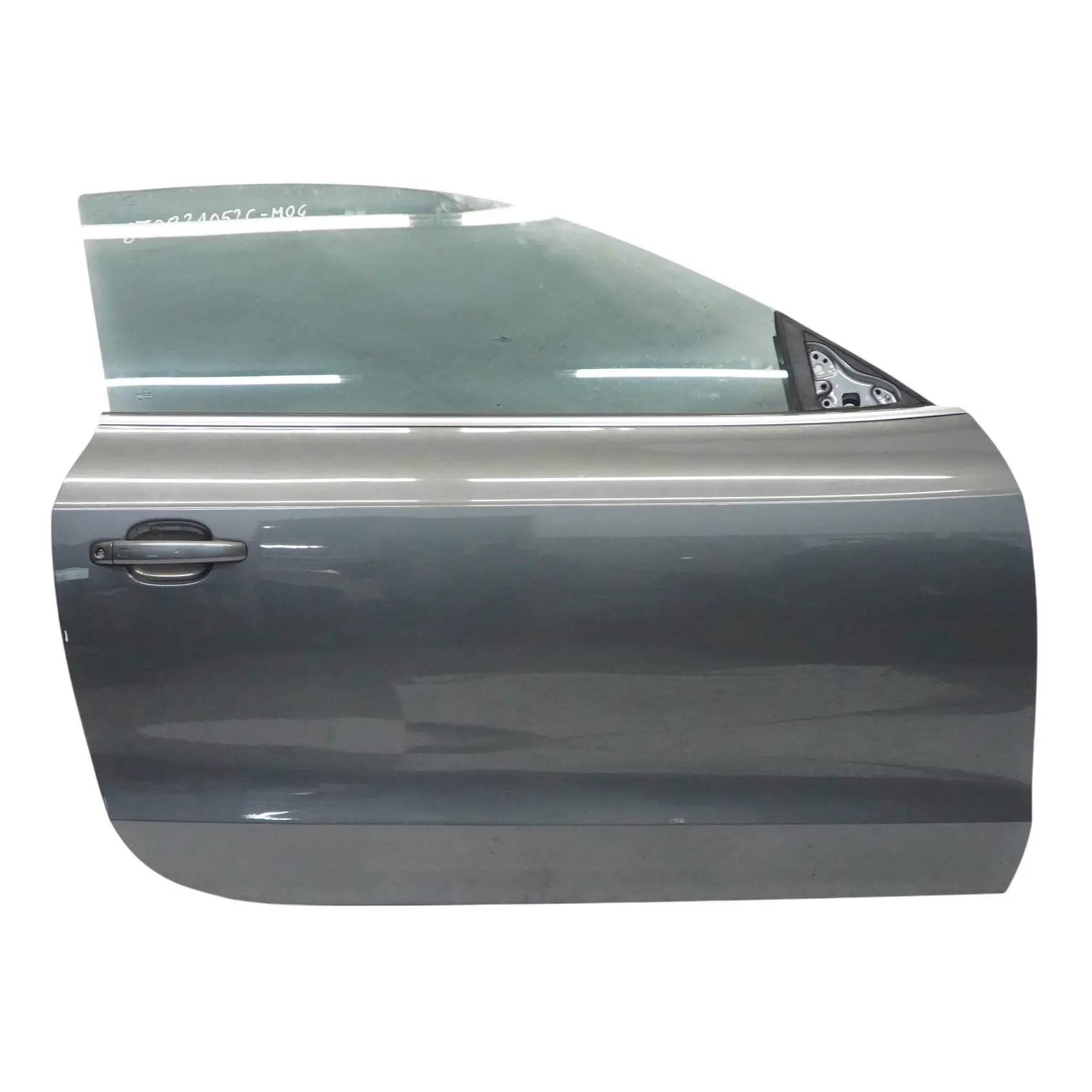 Audi A5 8T Coupe Door Front Right O/S Monsoon Grey Metallic - X7R