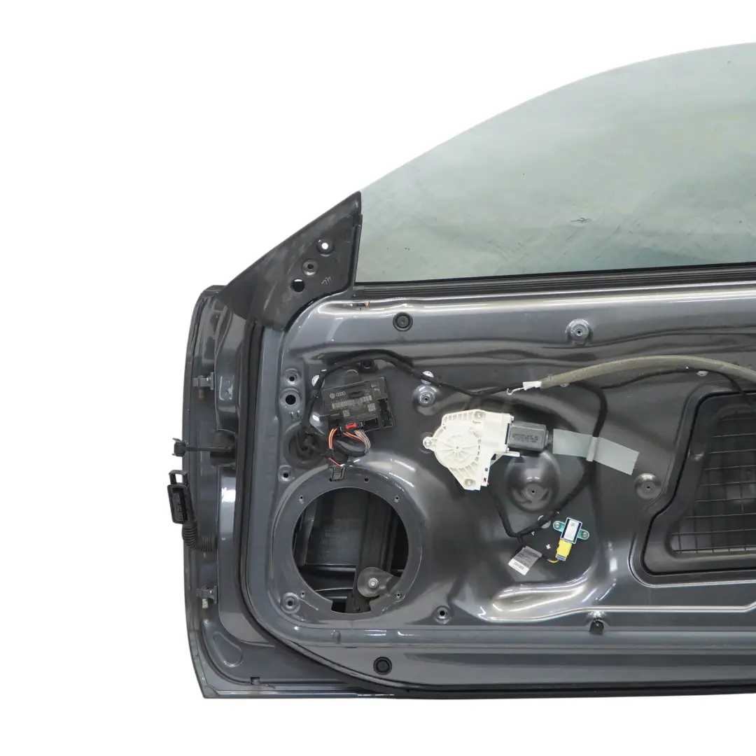 Audi A5 8T Coupe Door Front Right O/S Monsoon Grey Metallic - X7R - SKU 8T0831052C-MOG - Part number 8T0831052C