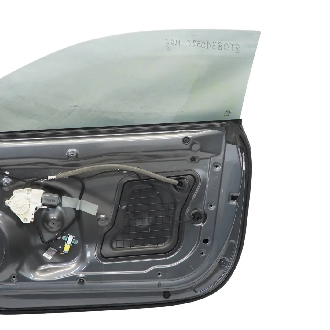 Audi A5 8T Coupe Door Front Right O/S Monsoon Grey Metallic - X7R - SKU 8T0831052C-MOG - Part number 8T0831052C
