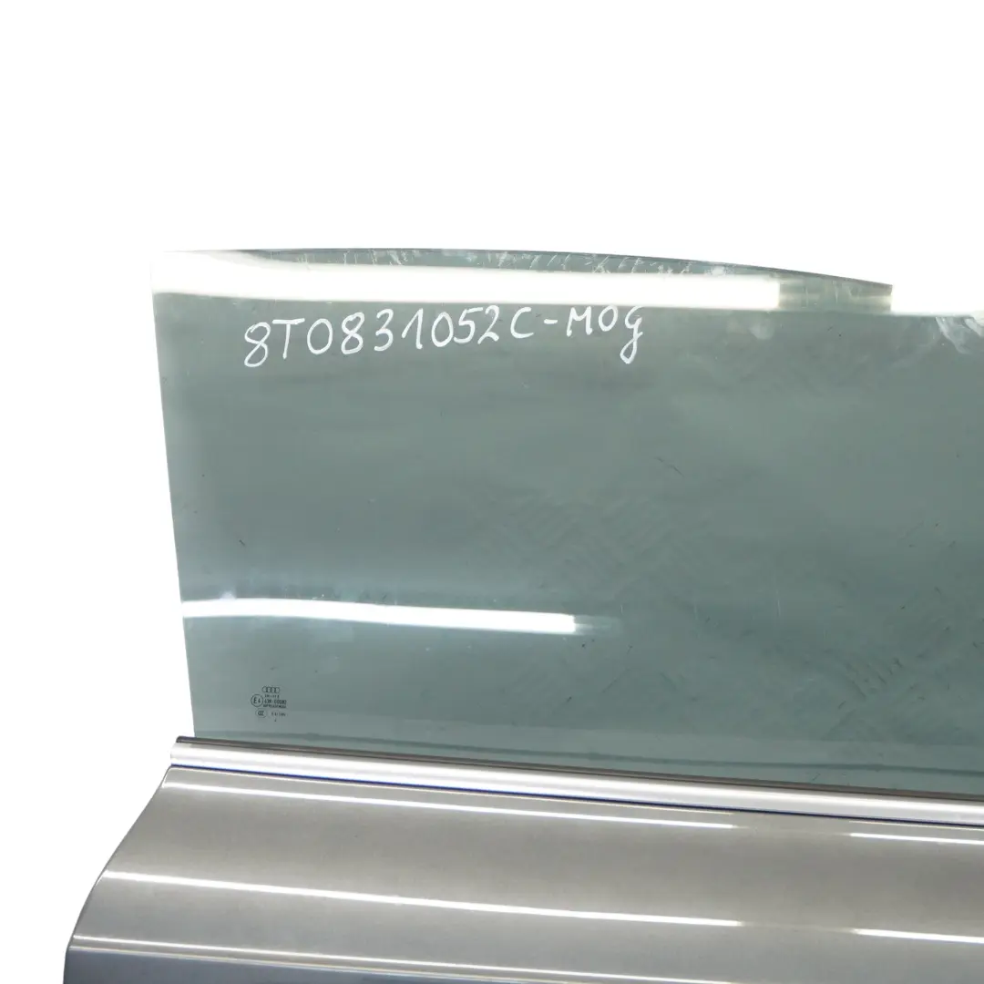 Tür vorne rechts Monsoon Grau Metallic - X7R für Audi A5 8T Coupe mit Teilenummer 8T0831052C Audi A5 8T Coupe Tür vorne rechts Monsoon Grau Metallic - X7R - SKU 8T0831052C-MOG - Teilenummer 8T0831052C