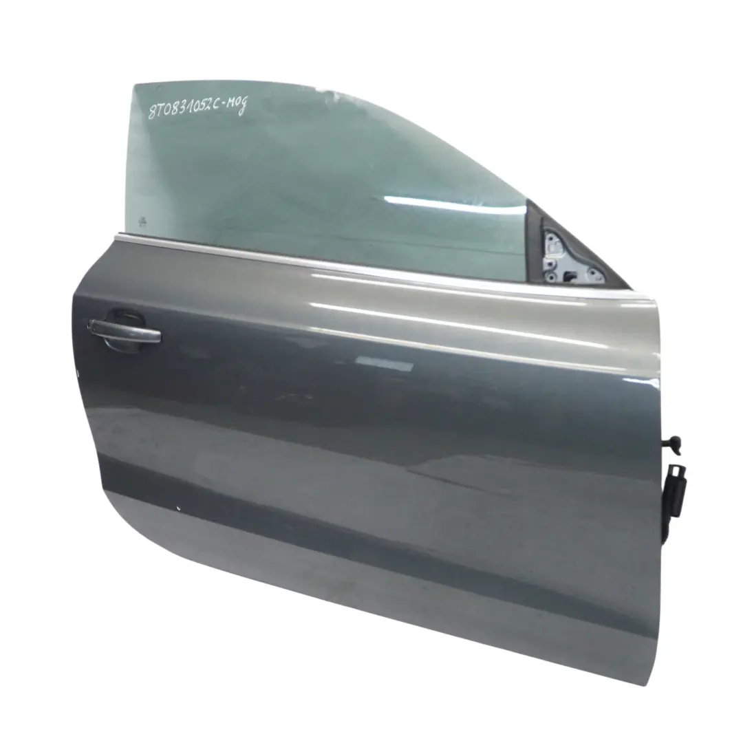 Audi A5 8T Coupe Porte Avant Droite Monsoon Grey Metallic - X7R - SKU 8T0831052C-MOG - Numéro de pièce 8T0831052C