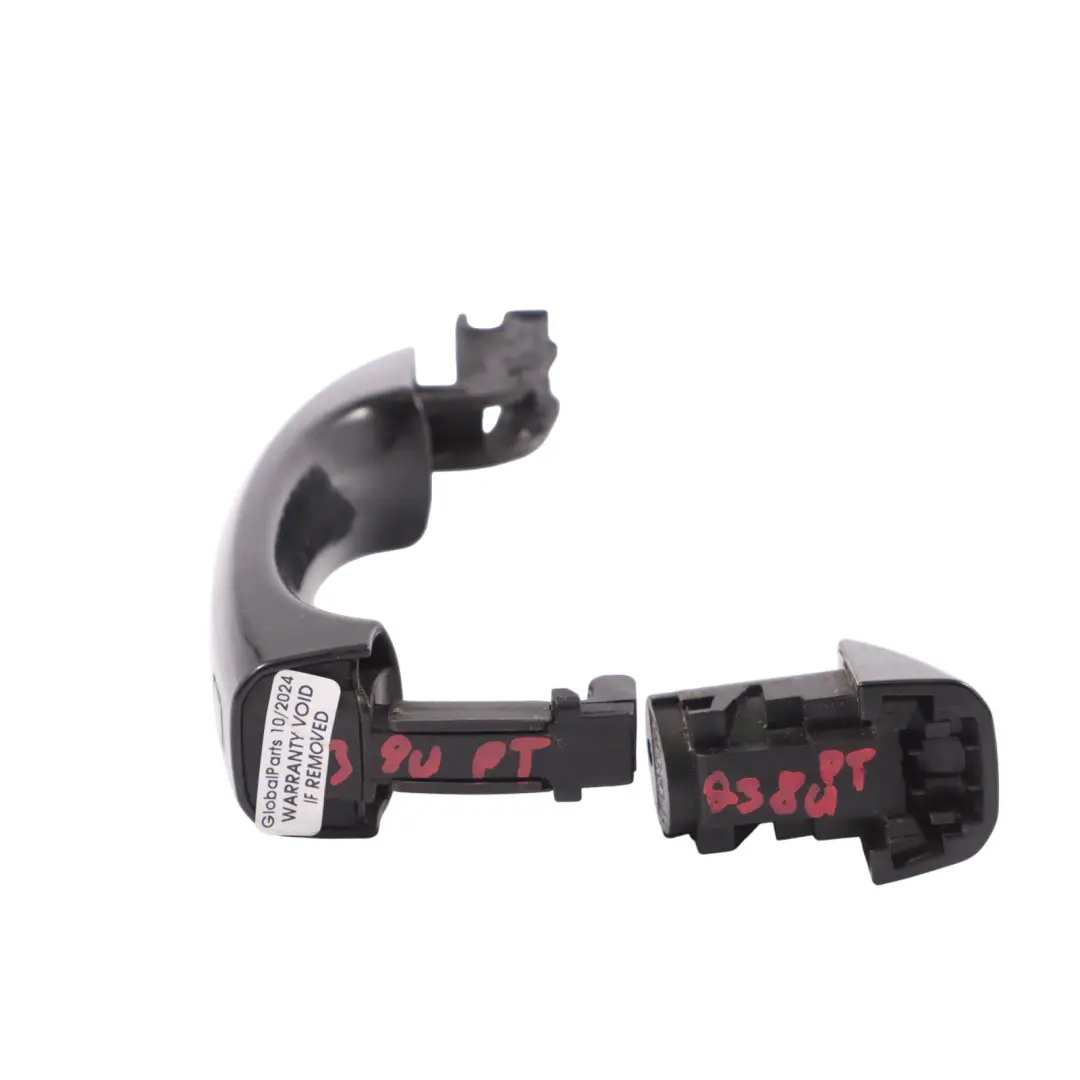 Audi Q3 8U Maniglia porta esterna anteriore sinistra nero brillante - Y9B - SKU 8T0837205A-BBL - Numero di parte 8T0837205A