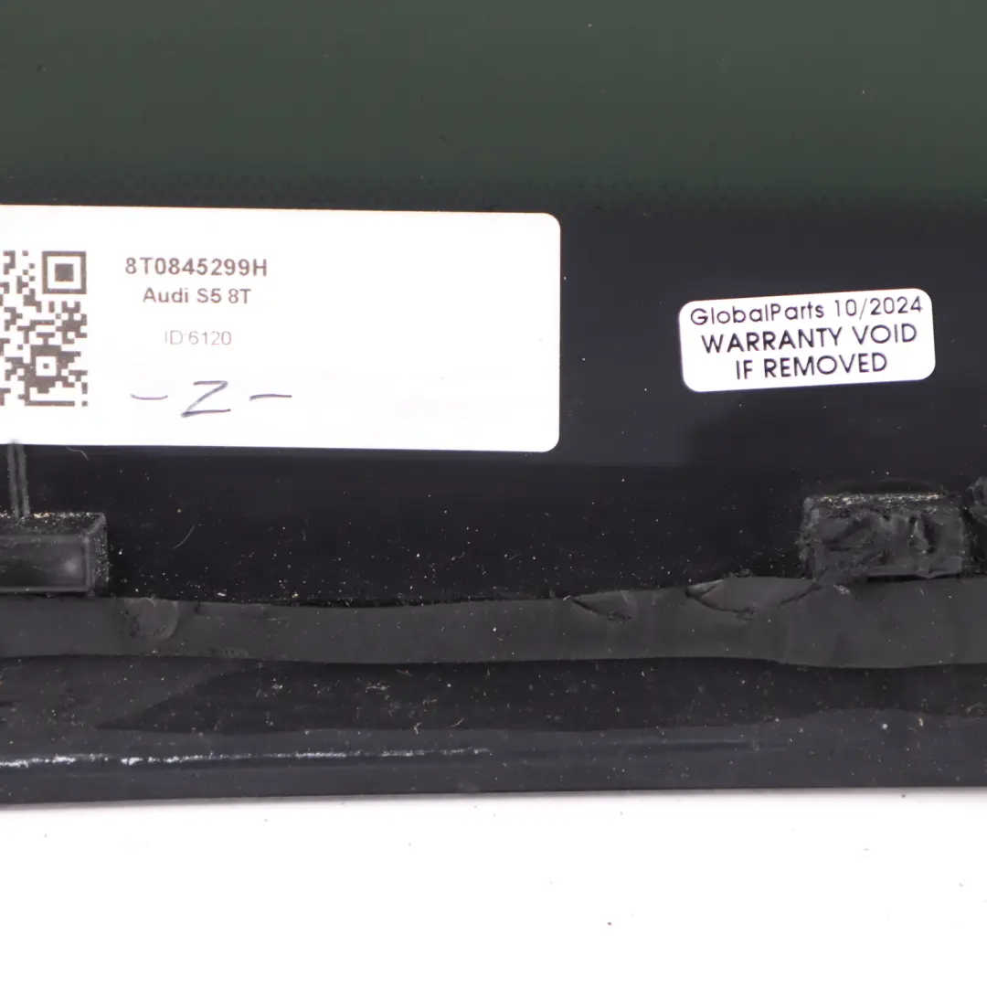 Audi S5 8T Szyba Karoseryjna Tył Lewo AS3 - SKU 8T0845299H - Numer Części 8T0845299H