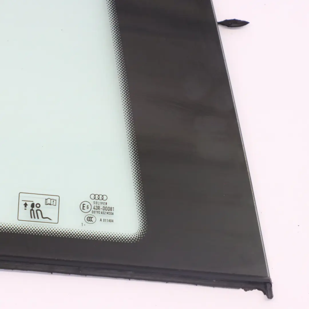 Quarter Window Glass Right O/S Side AS2 to Audi A5 8T Rear with Part number 8T0845300G Audi A5 8T Rear Quarter Window Glass Right O/S Side AS2 - SKU 8T0845300G - Part number 8T0845300G