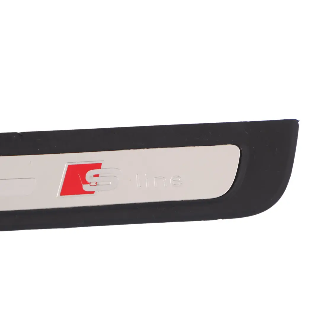 Entrance Strip Sill Scuff S Line Plate Trim Left N/S to Audi A5 8T with Part number 8T0853373H Audi A5 8T Entrance Strip Sill Scuff S Line Plate Trim Left N/S - SKU 8T0853373H - Part number 8T0853373H