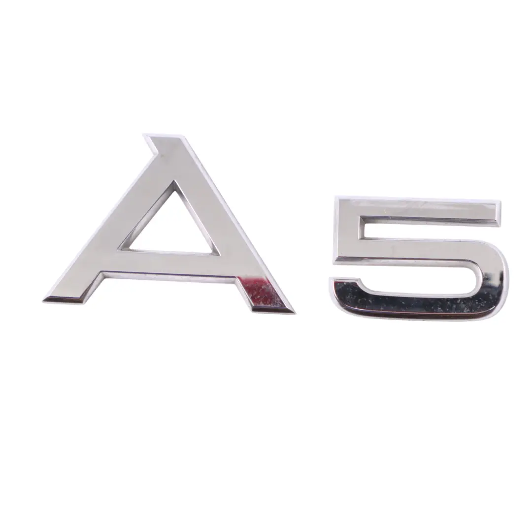 Audi A5 8T Boot Lid Emblem Logo Badge Chrome - SKU 8T0853741 - Part number 8T0853741