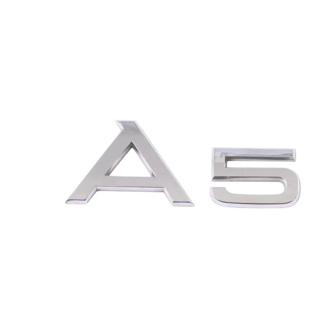 Audi A5 8T Boot Lid Emblem Logo Badge Chrome - SKU 8T0853741 - Part number 8T0853741