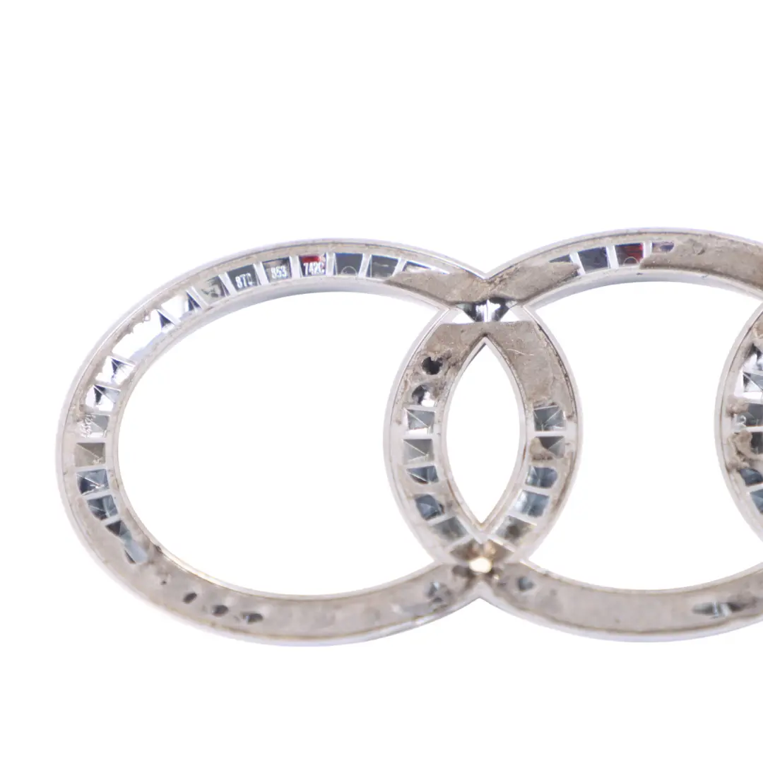 Boot Lid Hatch Tailgate Badge Emblem Logo Chrome to Audi A5 8T Rear with Part number 8T0853742C Audi A5 8T Rear Boot Lid Hatch Tailgate Badge Emblem Logo Chrome - SKU 8T0853742C - Part number 8T0853742C