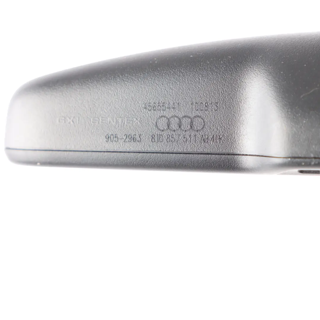 Retrovisor Interior Auto-Dimming Negro para Audi A5 8T con número de pieza 8T0857511AB Audi A5 8T Retrovisor Interior Auto-Dimming Negro - SKU 8T0857511AB - Número de pieza 8T0857511AB