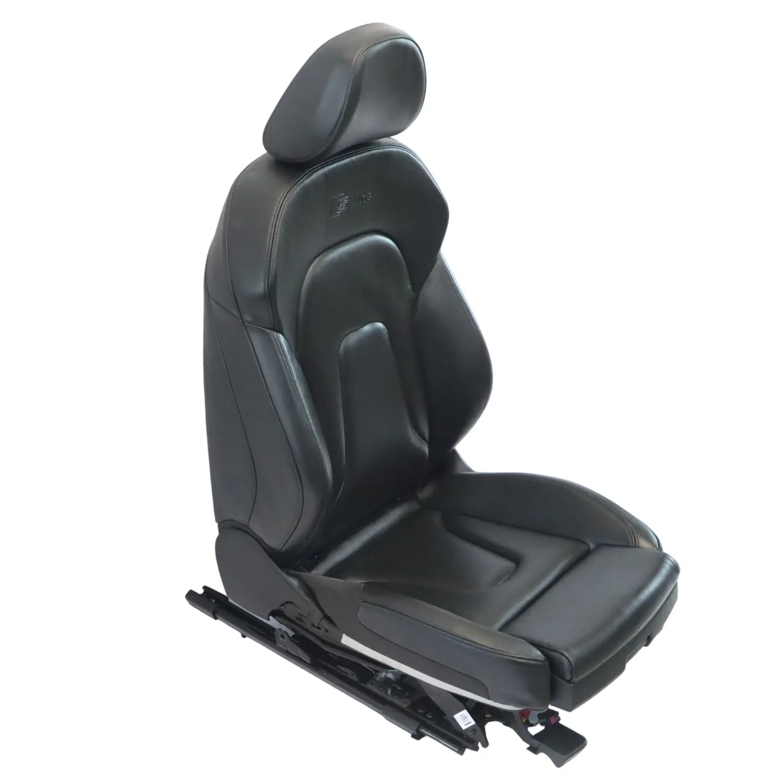 Audi A5 8T Coupe Seat Front Left N/S Sport Heated Leather Soul Black