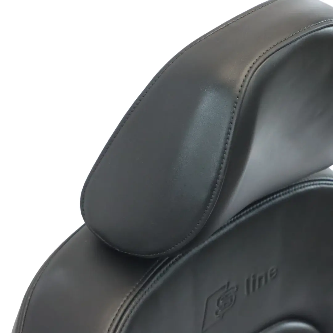 Audi A5 8T Coupe Sitz Vorne Links Sport Beheizt Leder Seele Schwarz - SKU 8T0881805BJ - Teilenummer 8T0881805BJ