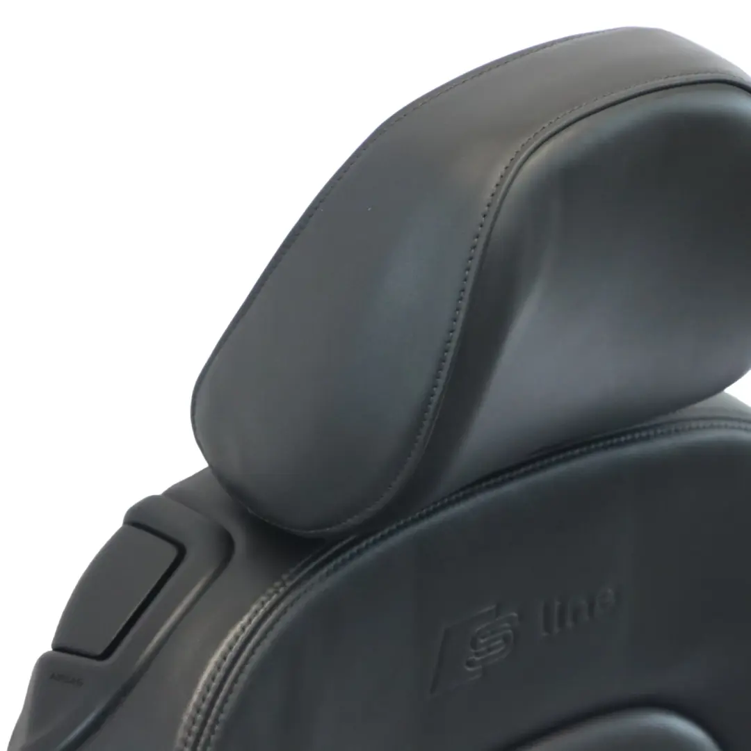 Audi A5 8T Coupe Sitz Vorne Rechts Sport Beheizt Leder Seele Schwarz - SKU 8T0881806BJ - Teilenummer 8T0881806BJ