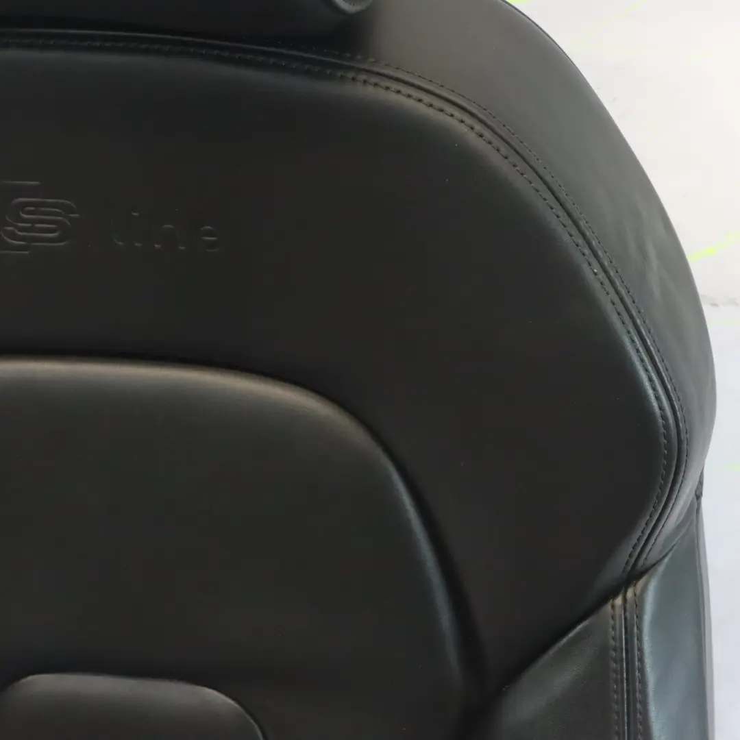 Fotel Przedni Prawy Przód Sportowy Grzany Skórzany Czarny do Audi A5 8T Coupe o numerze 8T0881806BJ Audi A5 8T Coupe Fotel Przedni Prawy Przód Sportowy Grzany Skórzany Czarny - SKU 8T0881806BJ - Numer Części 8T0881806BJ