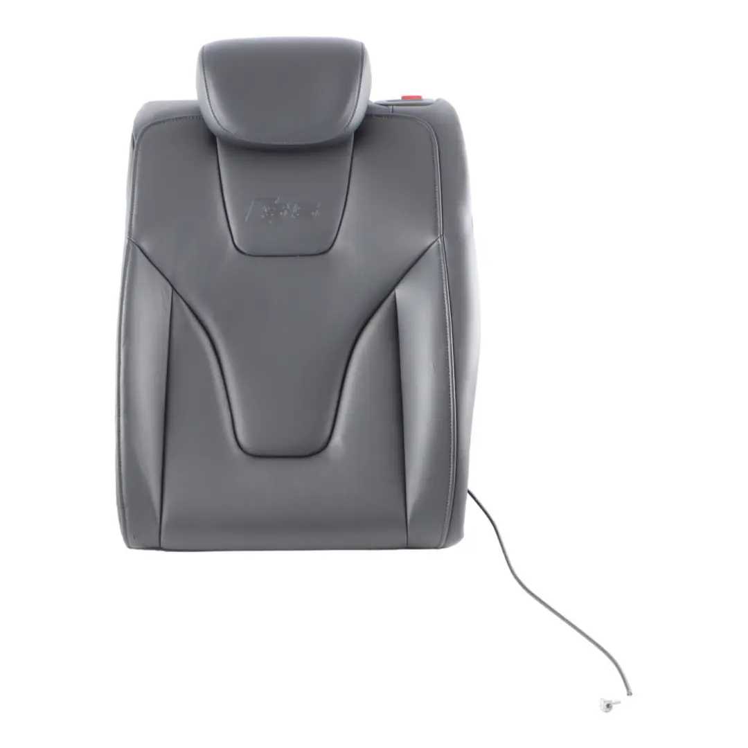 Backrest Rear Left N/S Seat Back Cover Black Leather Soul to Audi S5 8T Seat with Part number 8T0885805F Audi S5 8T Seat Backrest Rear Left N/S Seat Back Cover Black Leather Soul - SKU 8T0885805F - Part number 8T0885805F